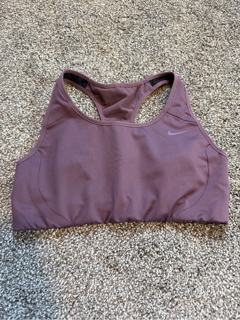 Nike Women's Mauve Racerback Sports Bra